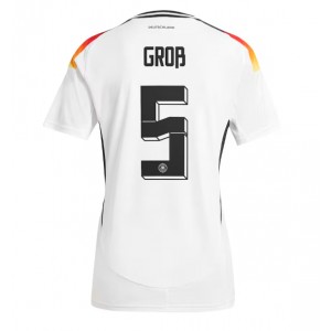 Fotbalové Dres Německo Pascal Gross #5 Domácí Oblečení ME 2024 Krátký Rukáv